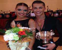 AJ is also a winner of the British Open Youth Latin championship and the European Youth Latin Championship along with Chloe in 2015.